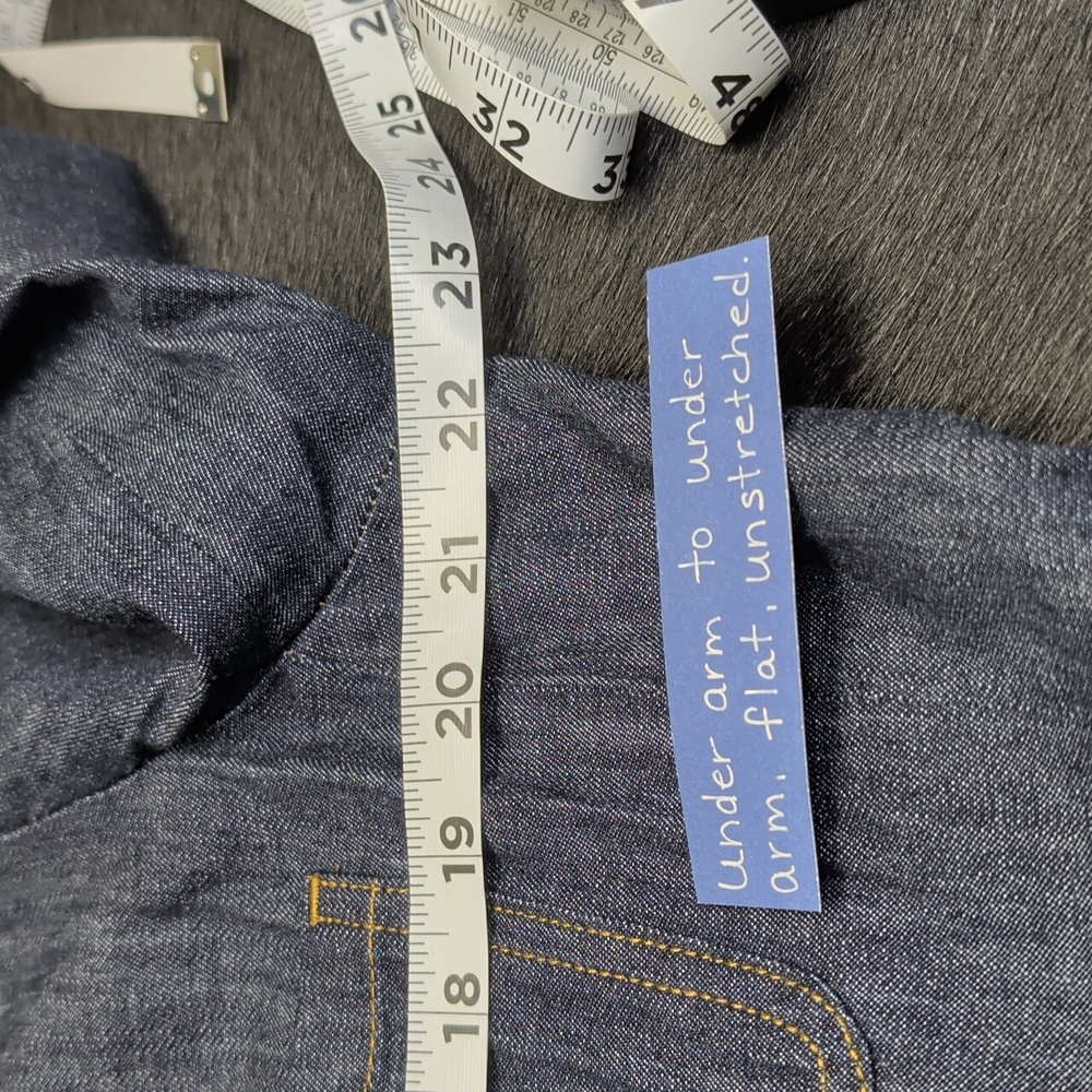 Liz Claiborne NWT 14 Denim Jacket Dressy Ladies Coat - Picture 8 of 11